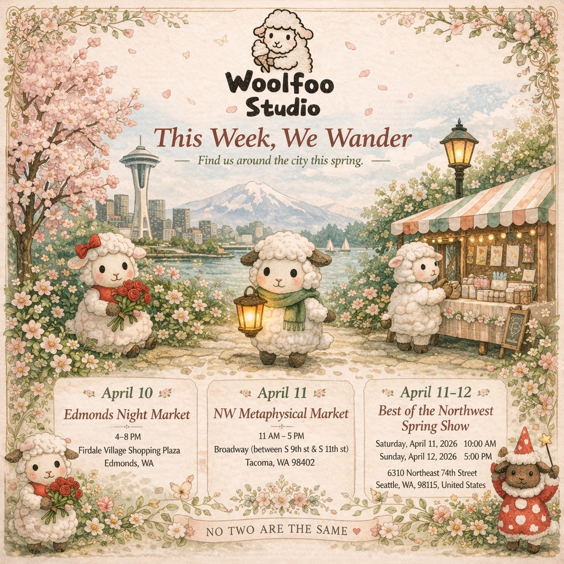 Where the Lambs Wander This Spring （4/10 -12）