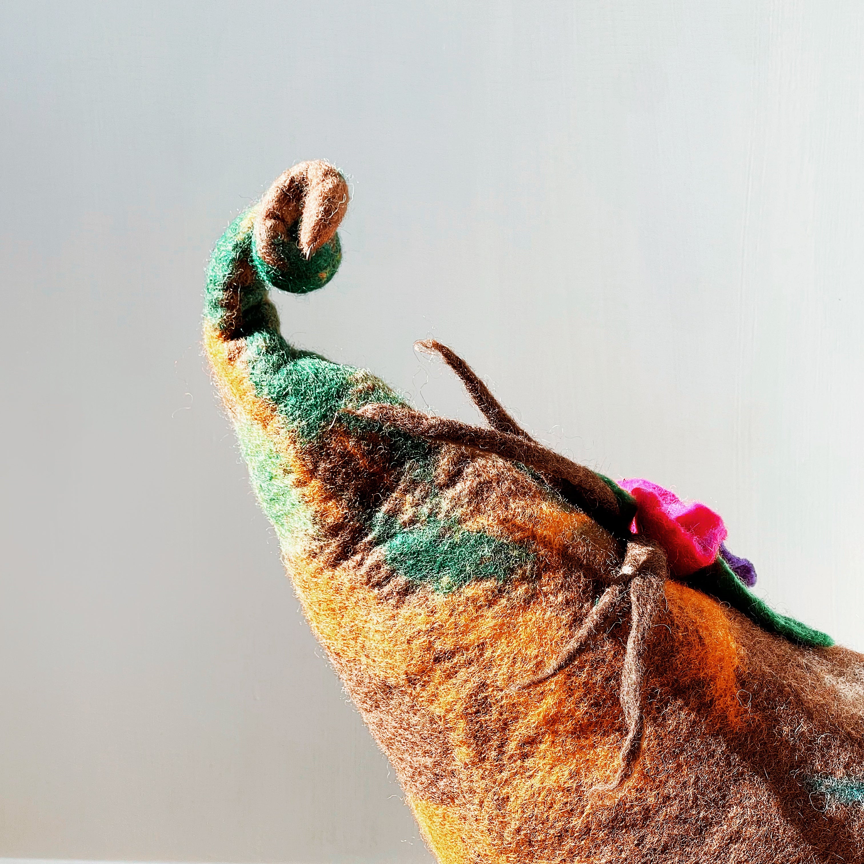 Forest Bloom Felt Hat