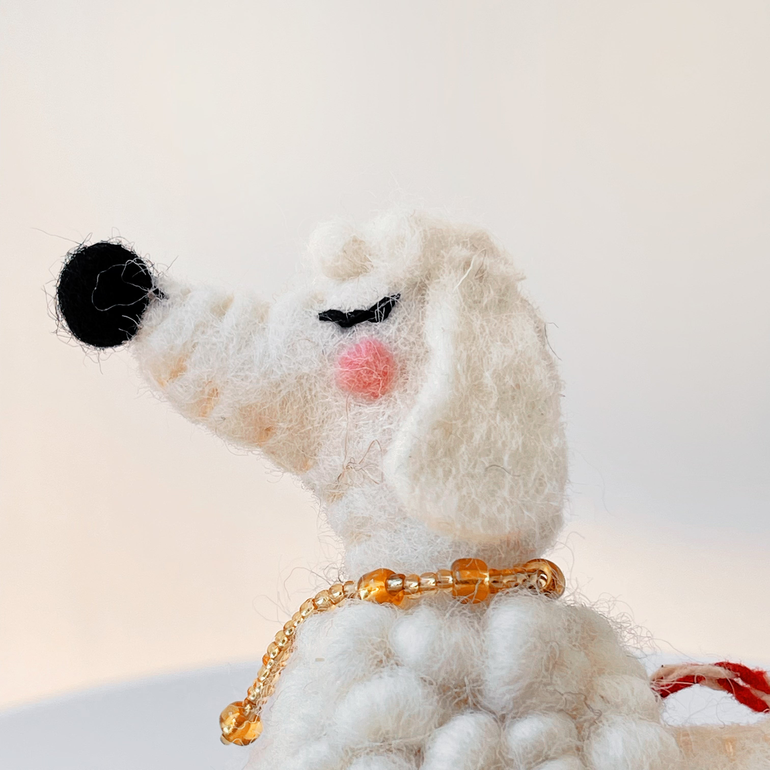 Pearl Belle - Poodle Bag Charm