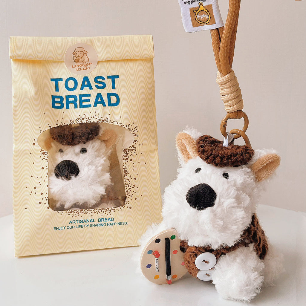 Painter Pup - Westie Bag Charm
