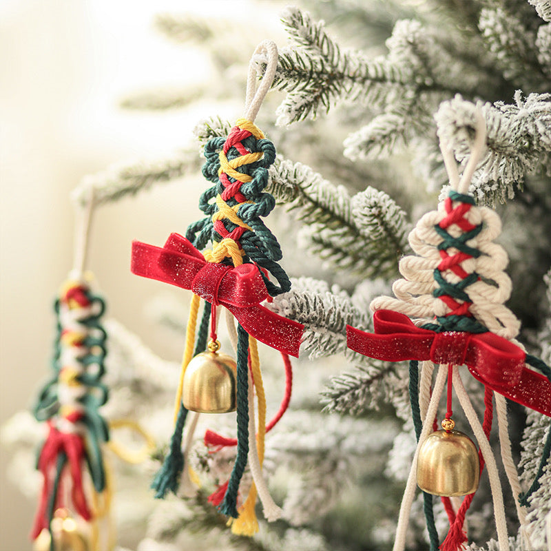 Macramé Christmas Tree Ornament