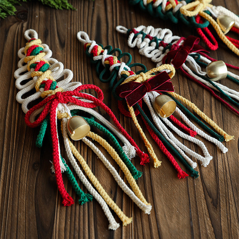 Macramé Christmas Tree Ornament