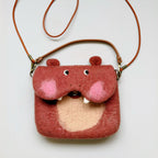 Pink Hippo Crossbody
