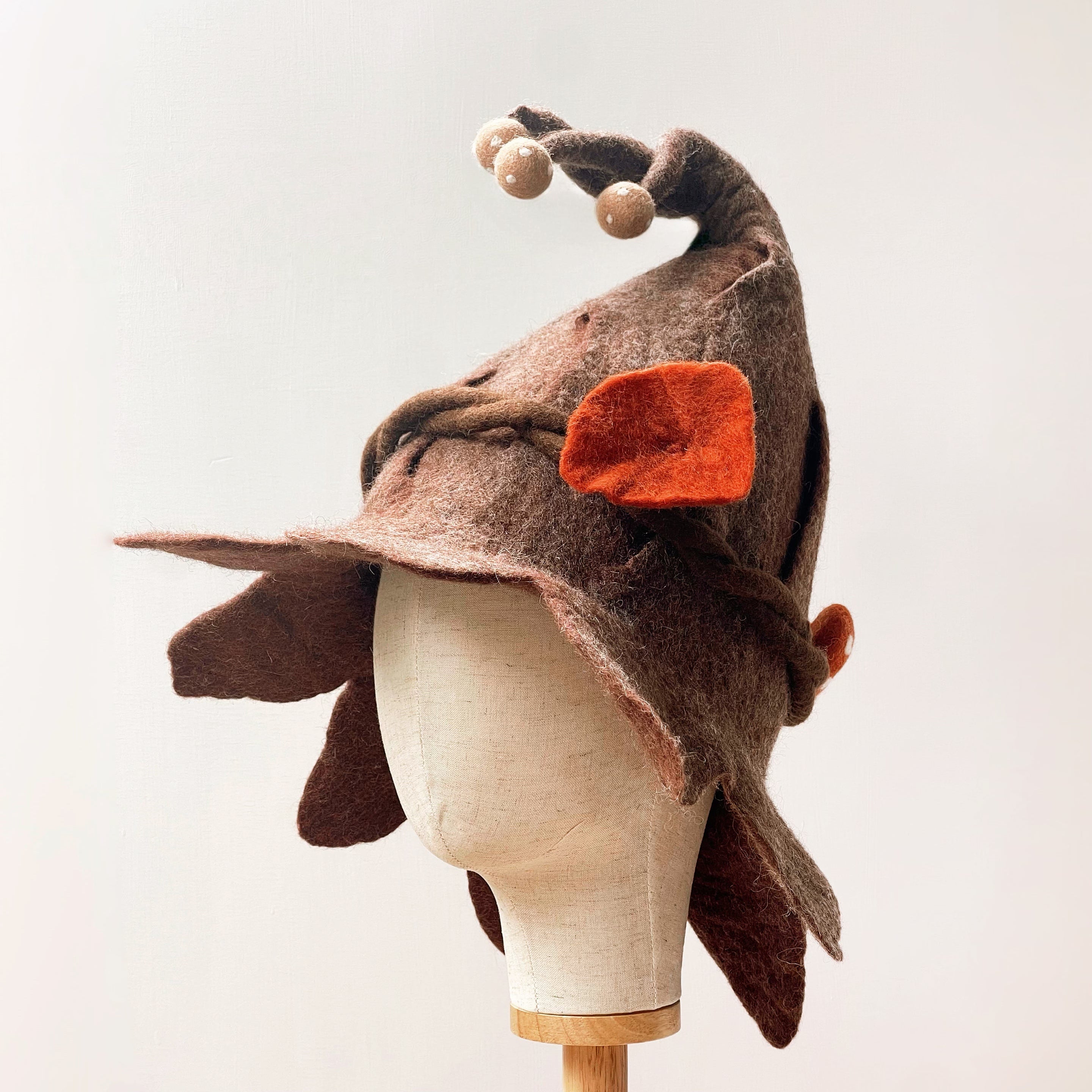 Woodland Elf Felt Hat