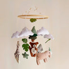 Forest Friends Felt Baby Mobile