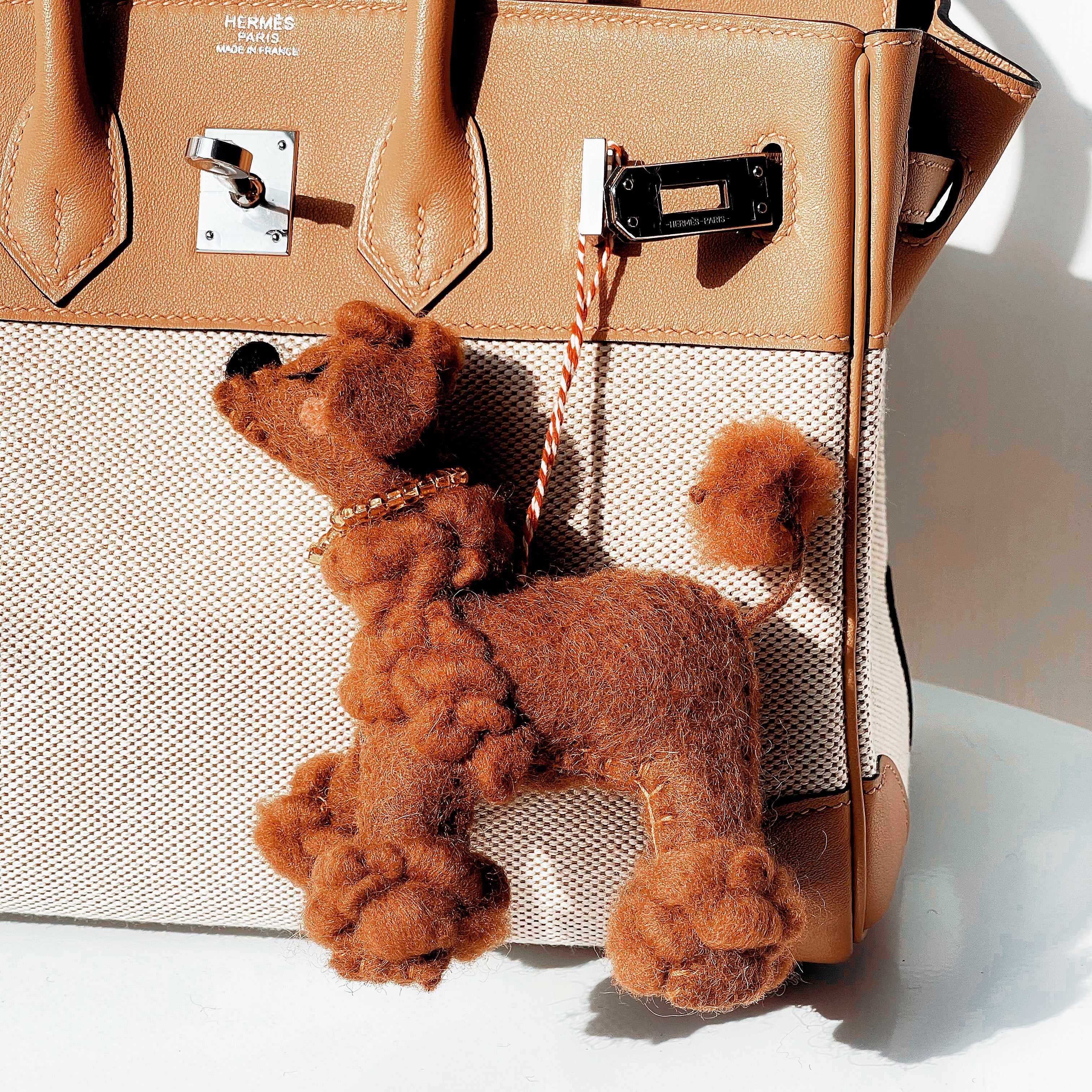 Biscuit - Poodle Bag Charm