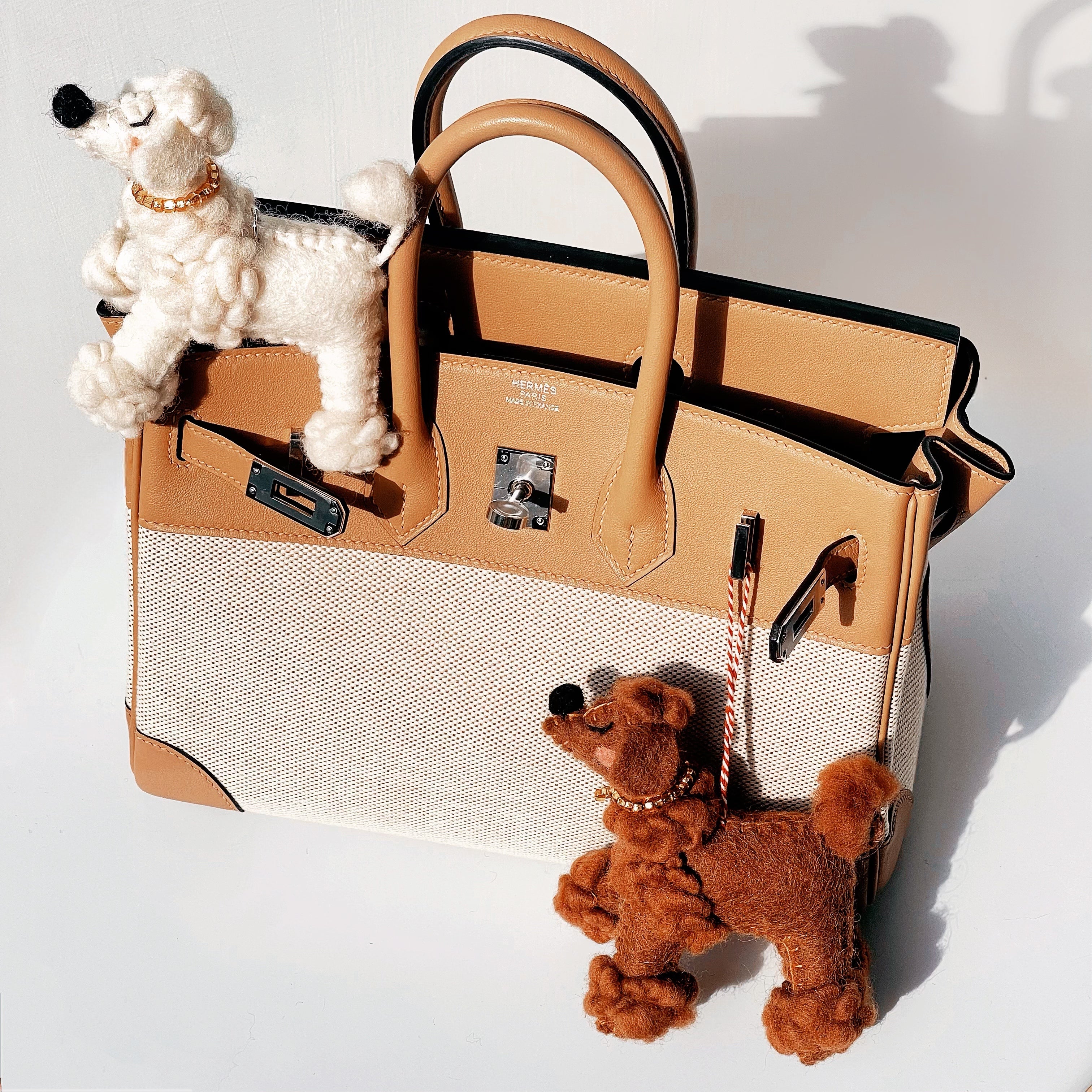Biscuit - Poodle Bag Charm