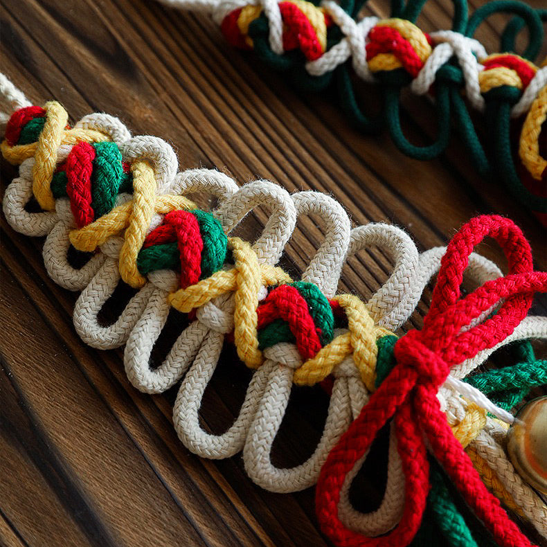 Macramé Christmas Tree Ornament