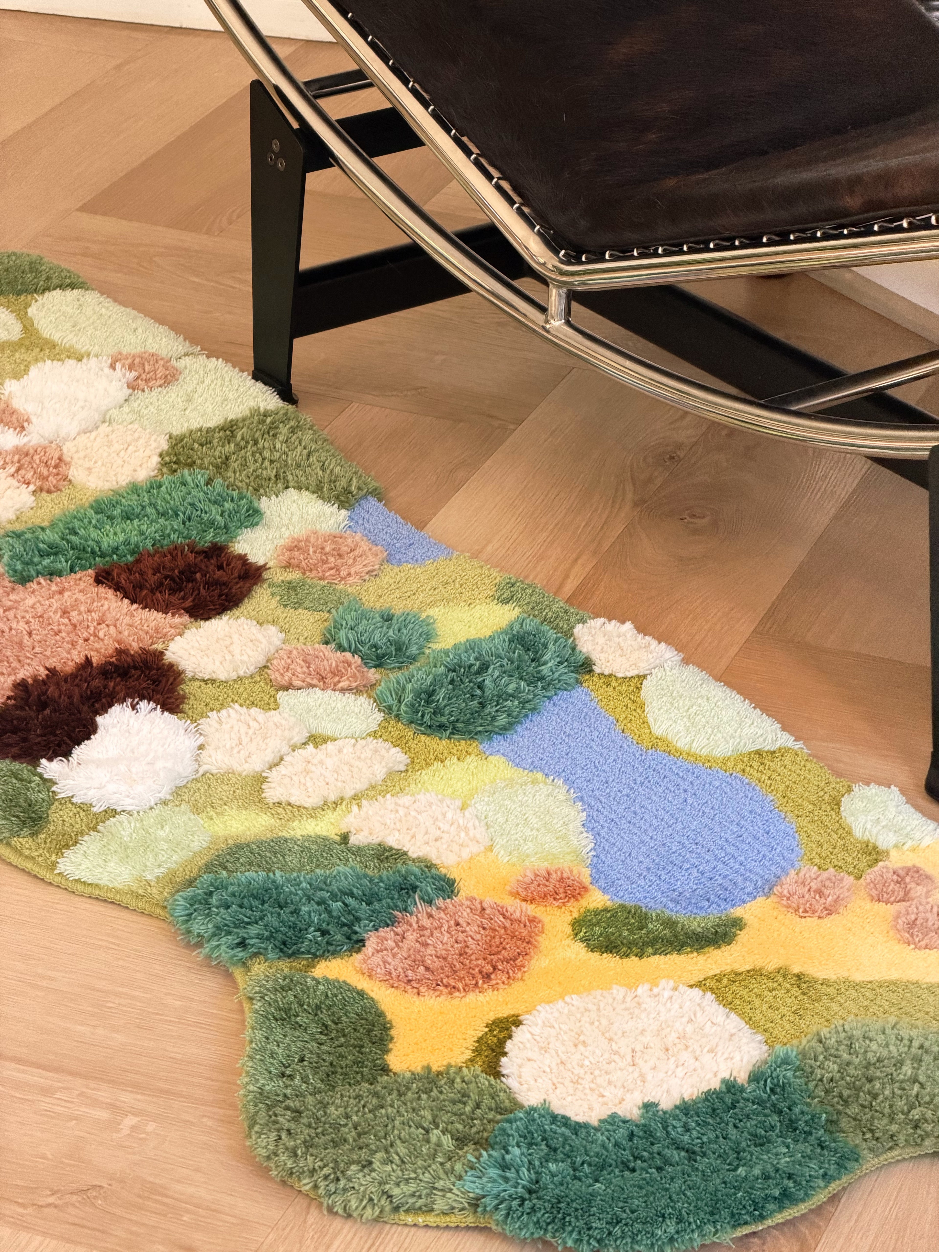 Landscape Textured Rug – Long Version