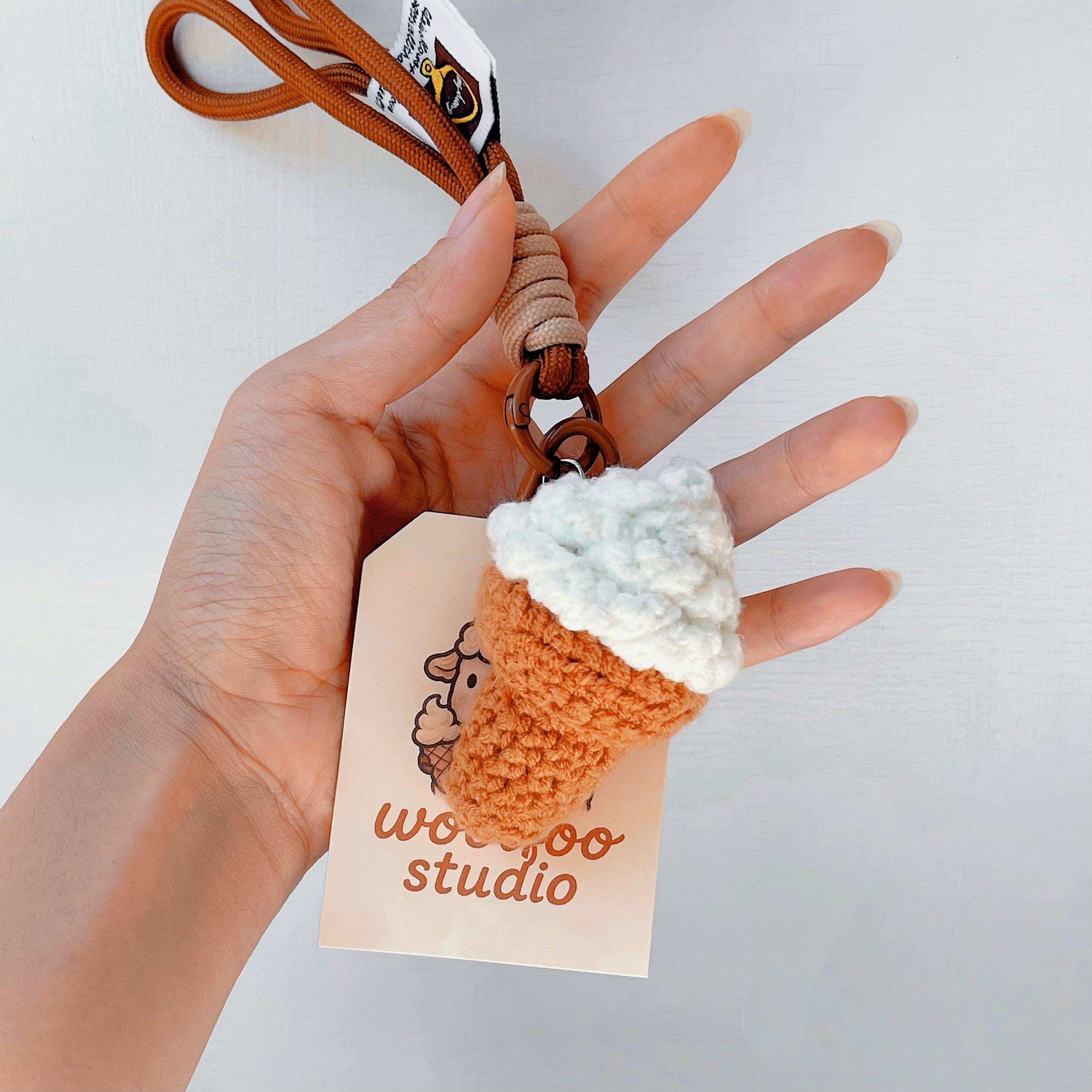 Ice Cream Bag Charm