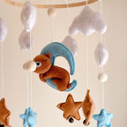 Dreamy Bear Moon Mobile