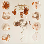 Ocean-Themed Handmade Felt Baby Mobile