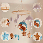 Dreamy Bear Moon Mobile