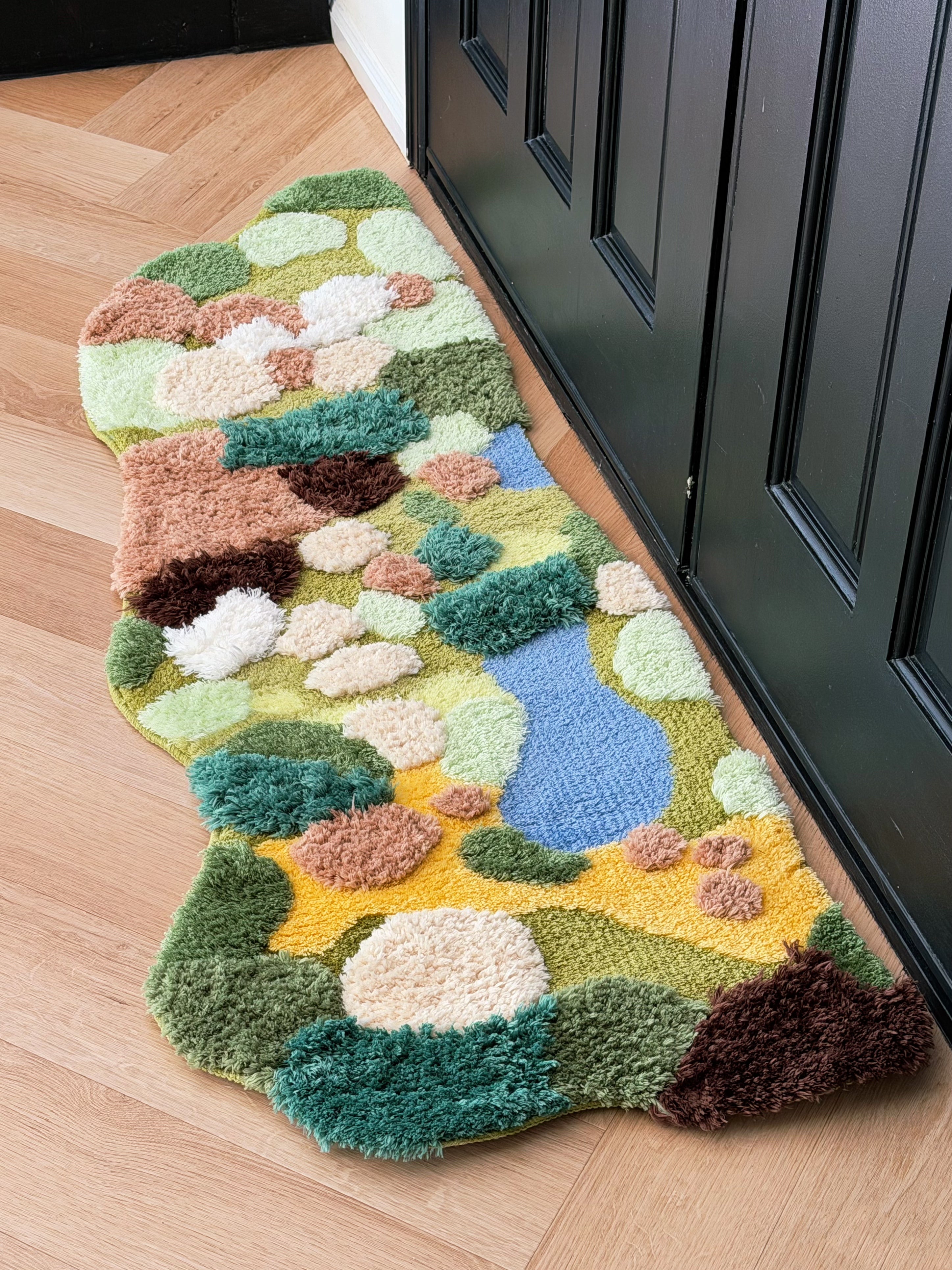 Landscape Textured Rug – Long Version