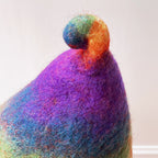 Rainbow Wool Felt Hat