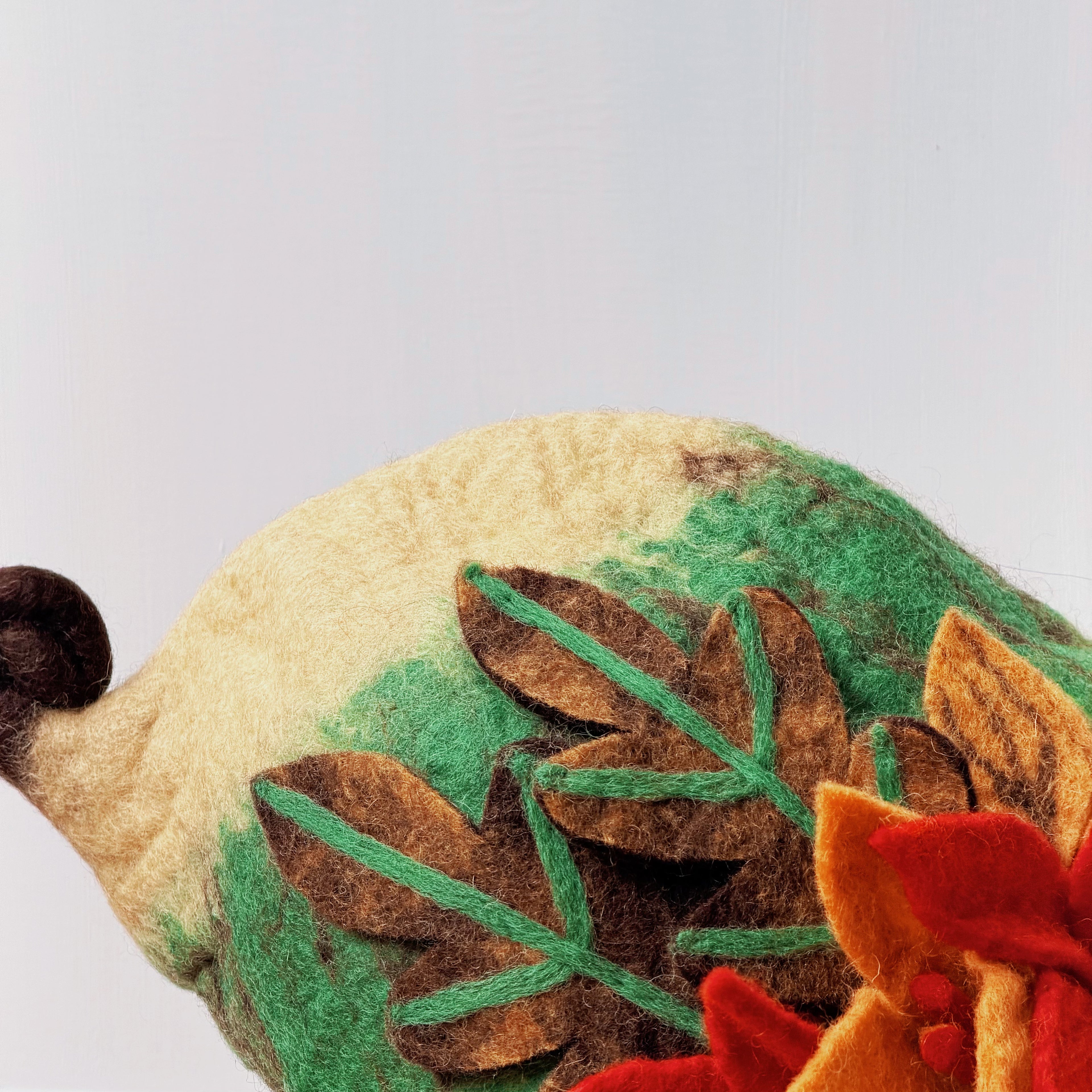 Woodland Blossom Felt Hat