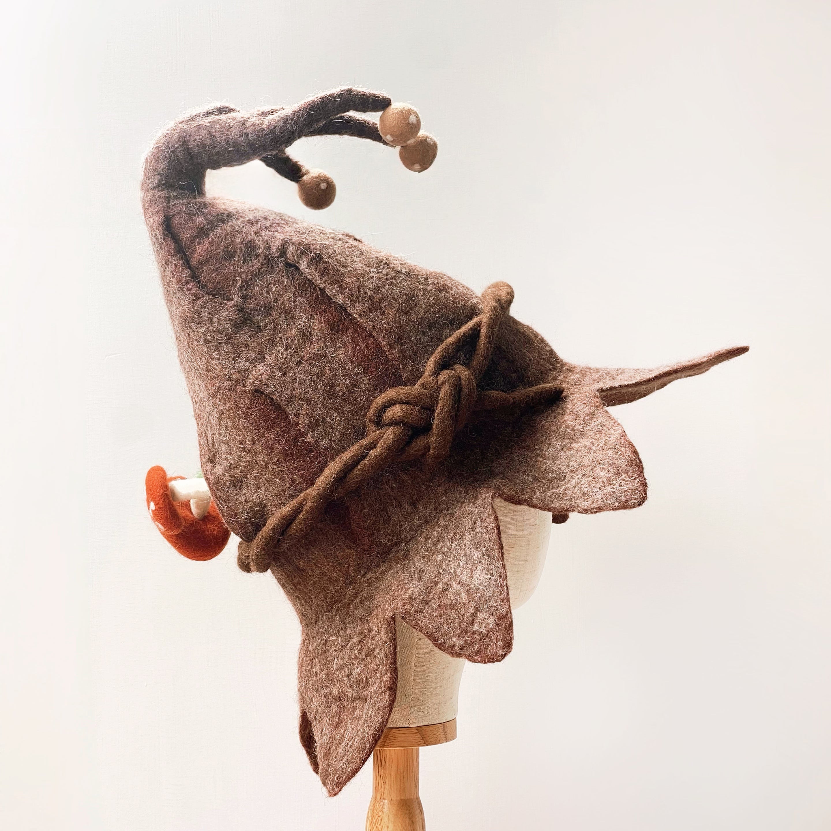 Woodland Elf Felt Hat