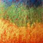 Rainbow Wool Felt Hat