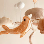 Ocean-Themed Handmade Felt Baby Mobile