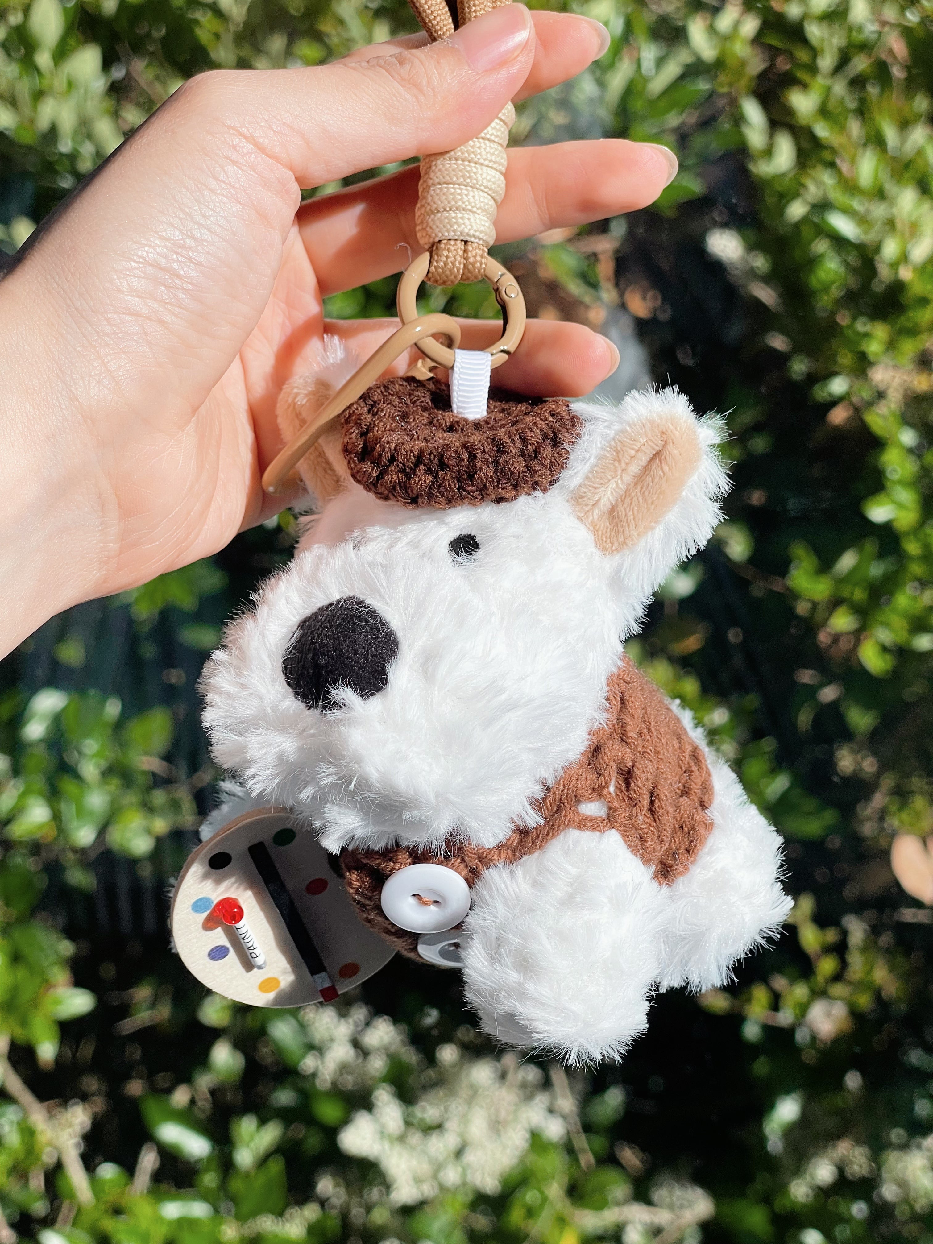 Painter Pup - Westie Bag Charm