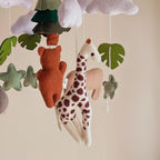 Forest Friends Felt Baby Mobile