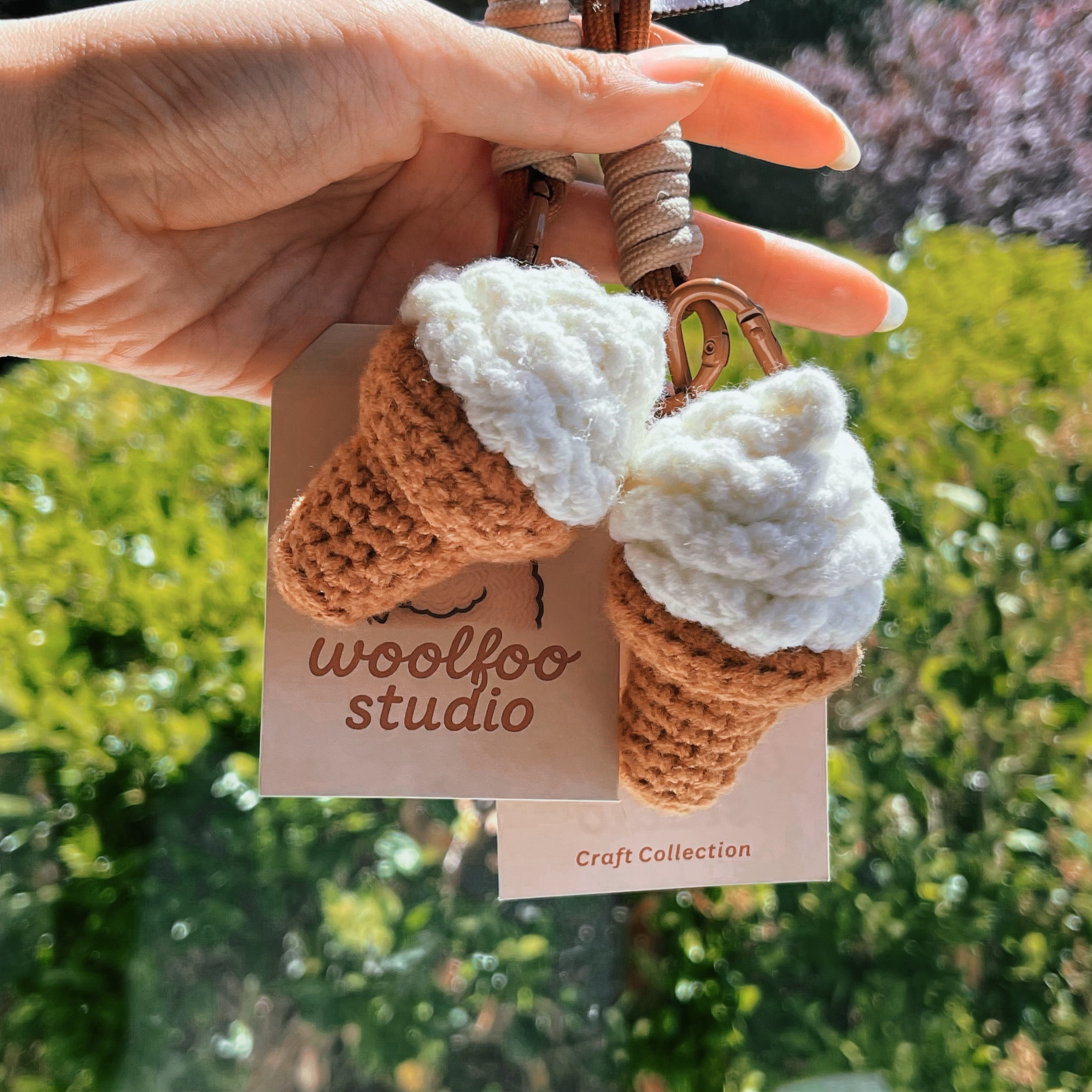 Ice Cream Bag Charm