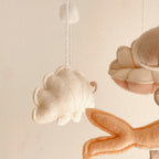 Ocean-Themed Handmade Felt Baby Mobile