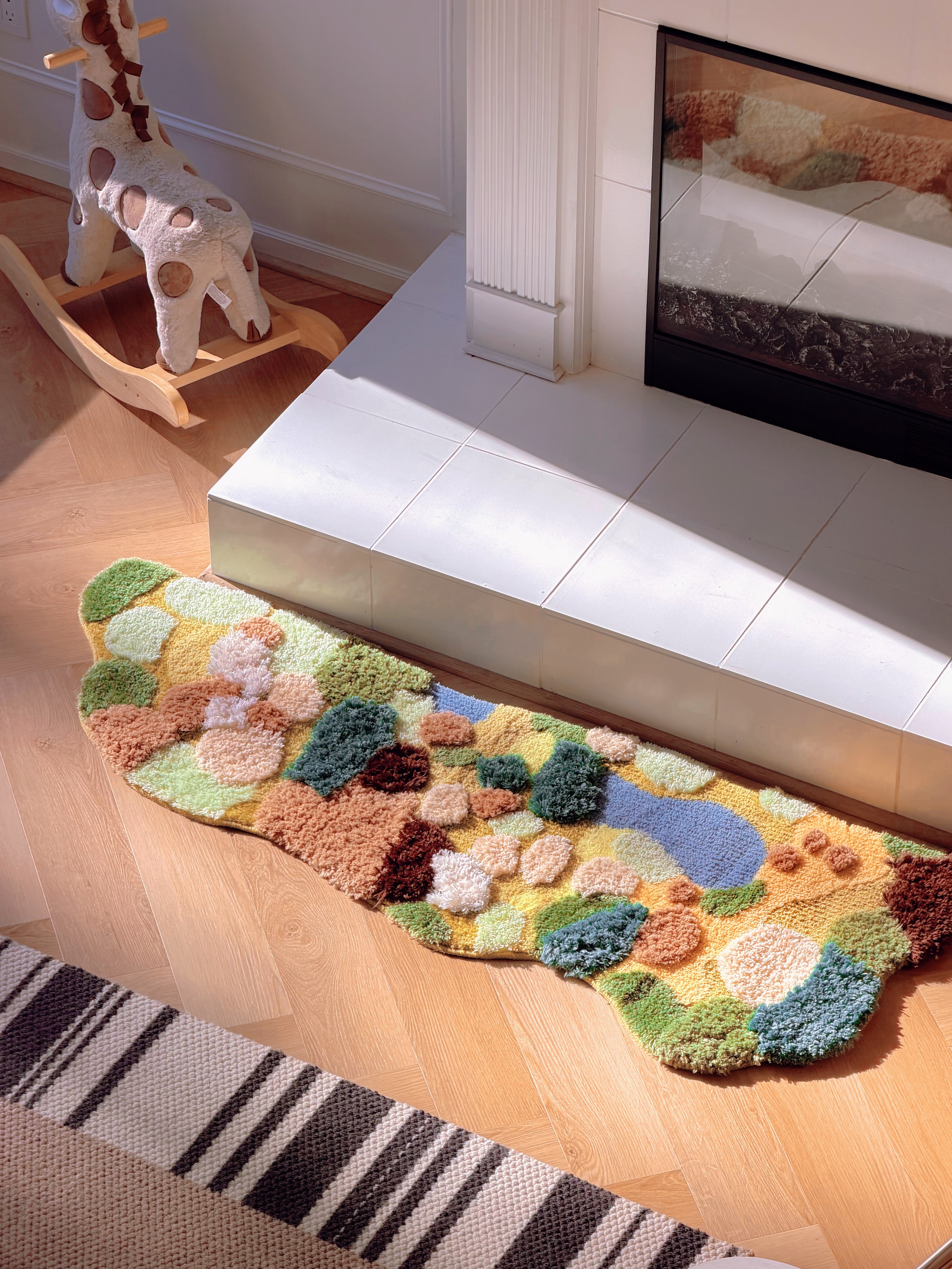 Landscape Textured Rug – Long Version