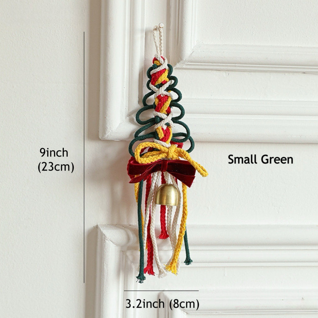 Macramé Christmas Tree Ornament