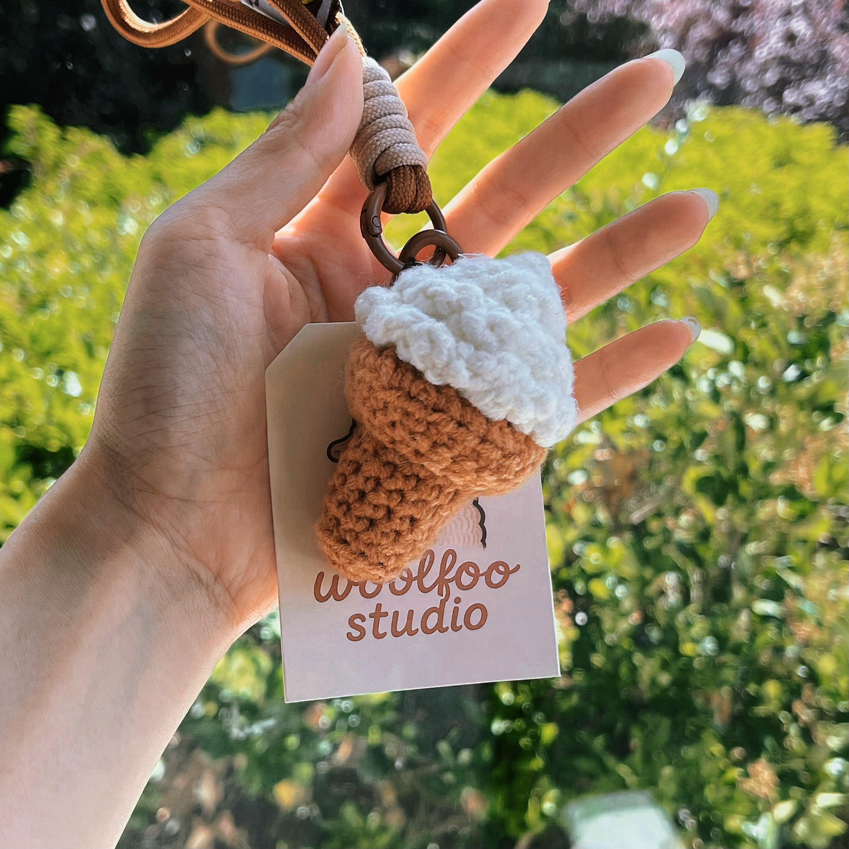 Ice Cream Bag Charm