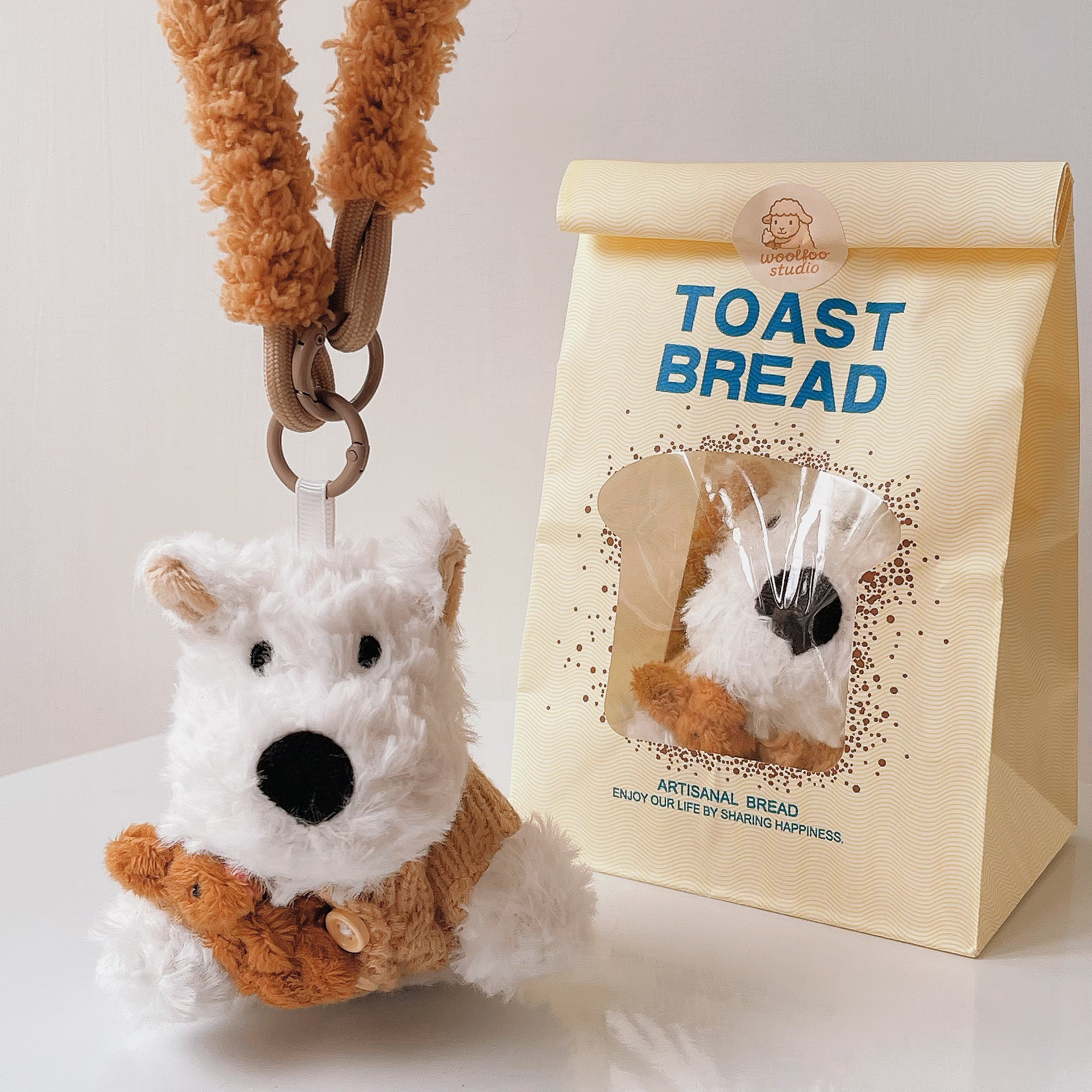 Toffee - Westie Bag Charm
