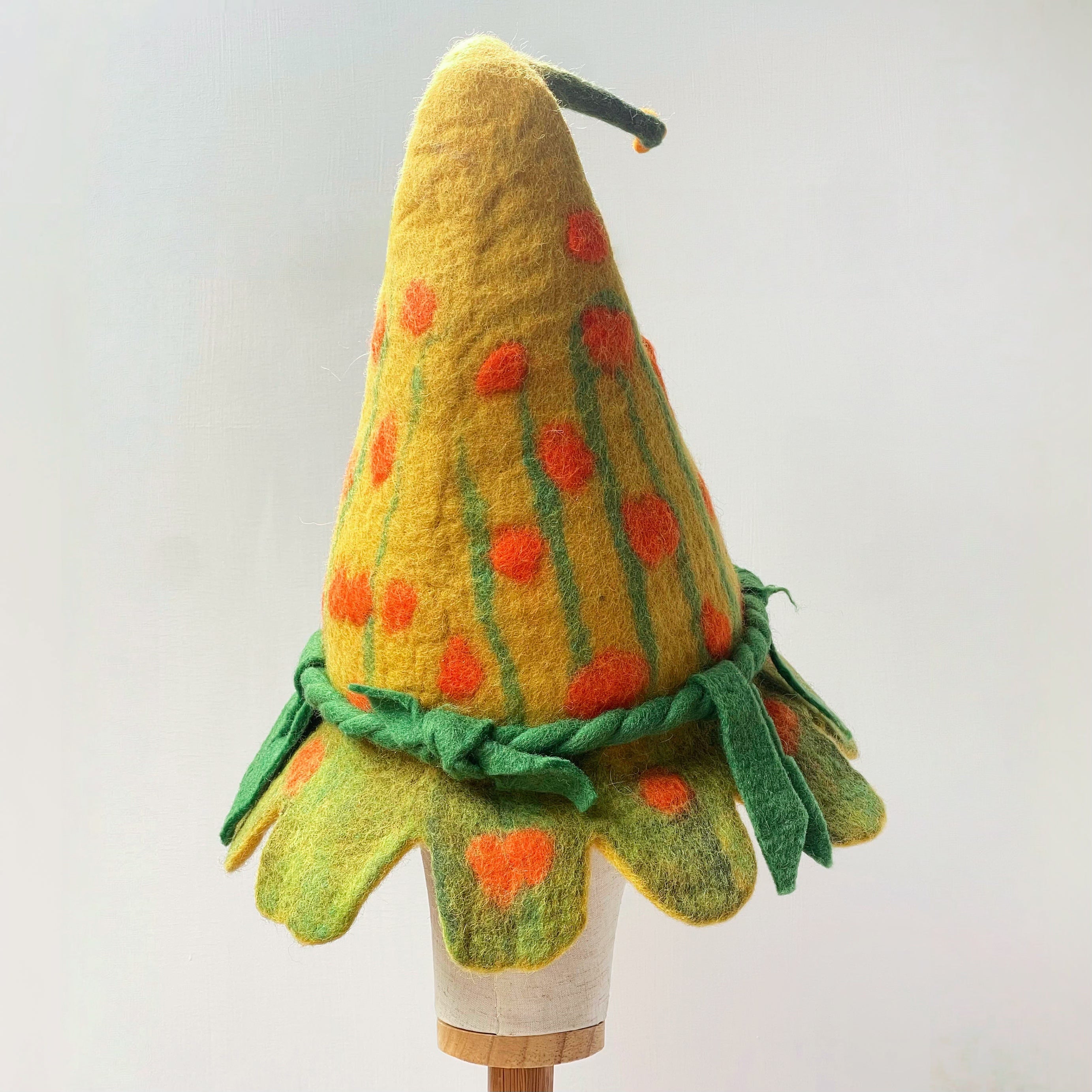 Sunflower Fairy Felt Hat