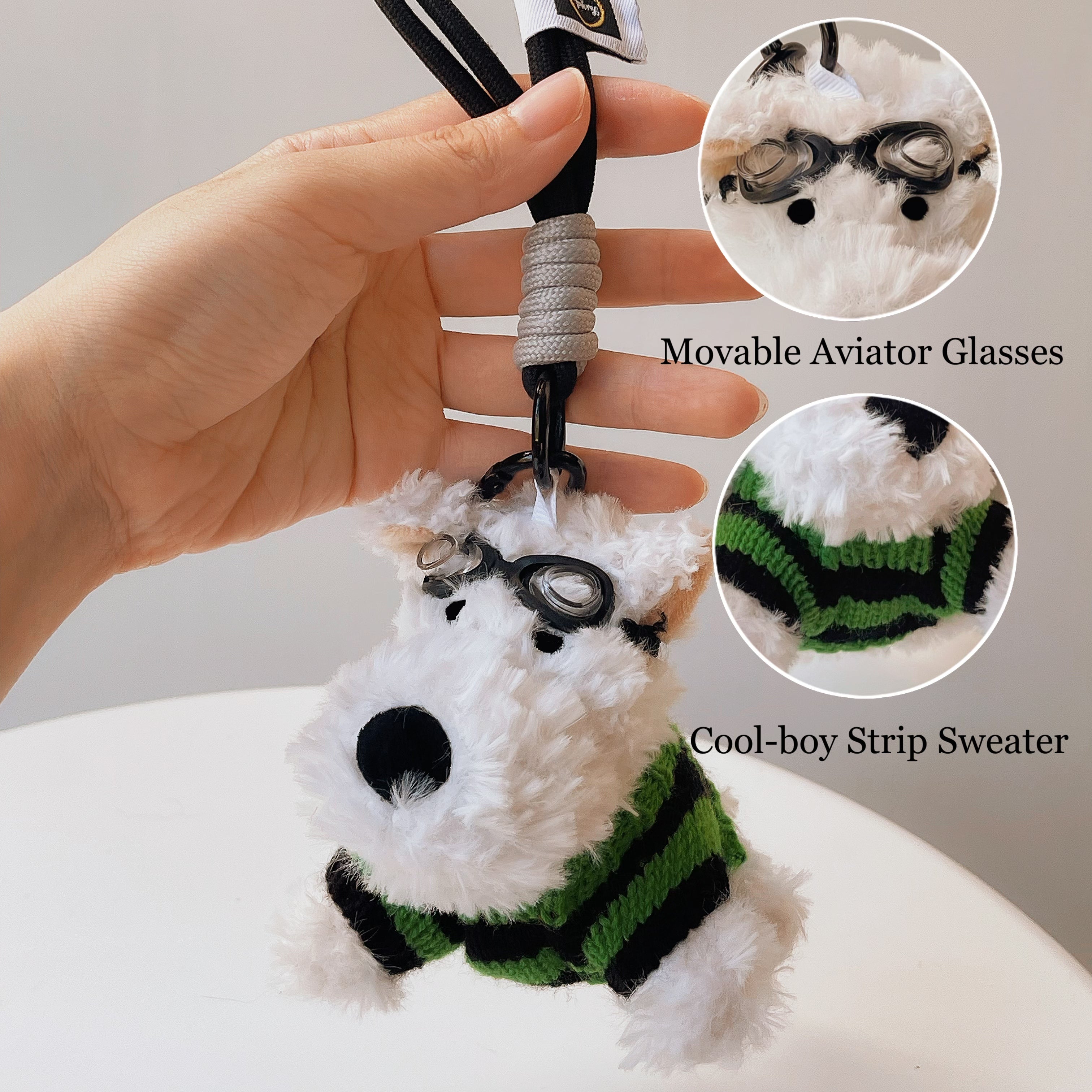 Pilot - Westie Bag Charm