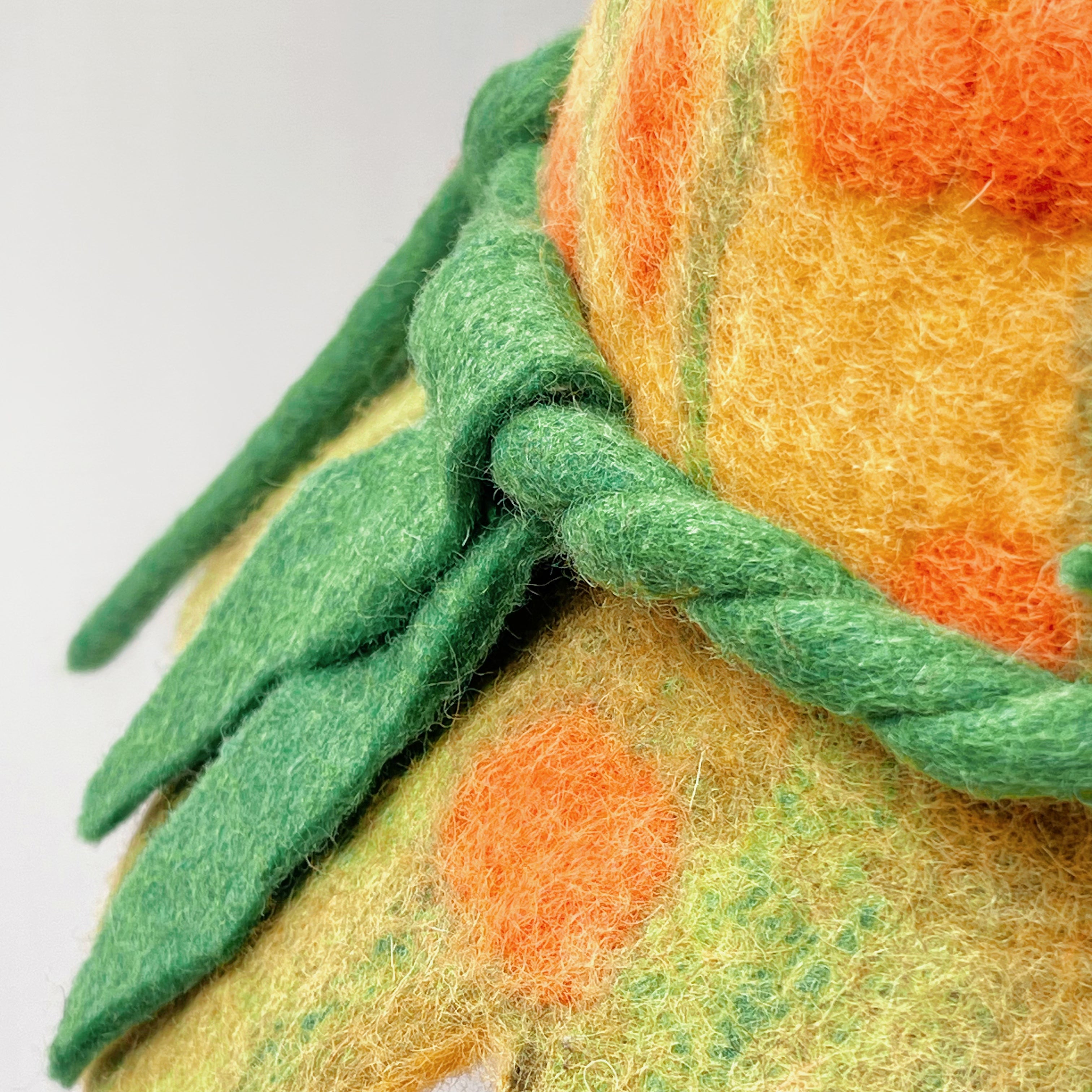 Sunflower Fairy Felt Hat