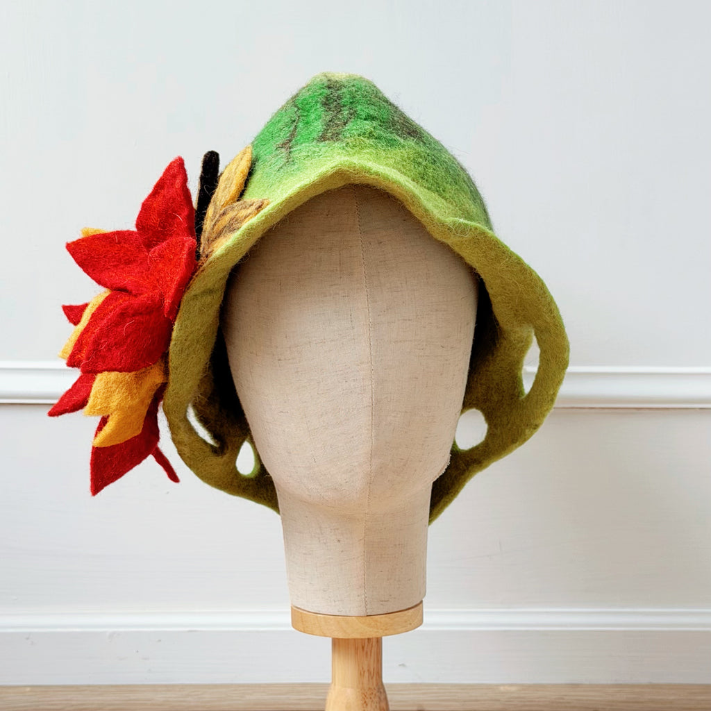 Woodland Blossom Felt Hat