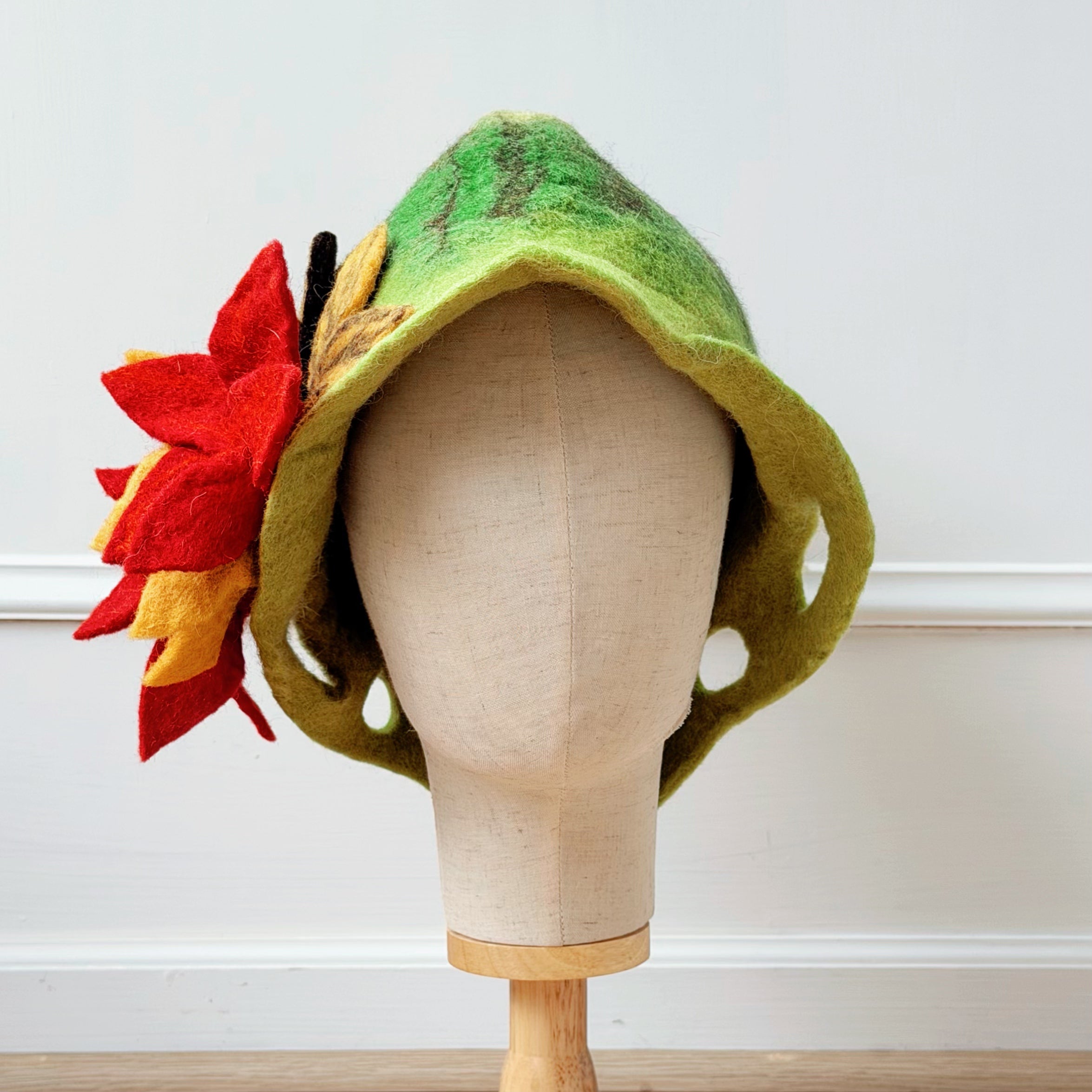 Woodland Blossom Felt Hat