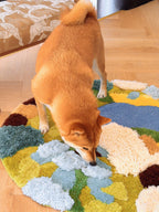 Landscape Textured Rug – Round Version