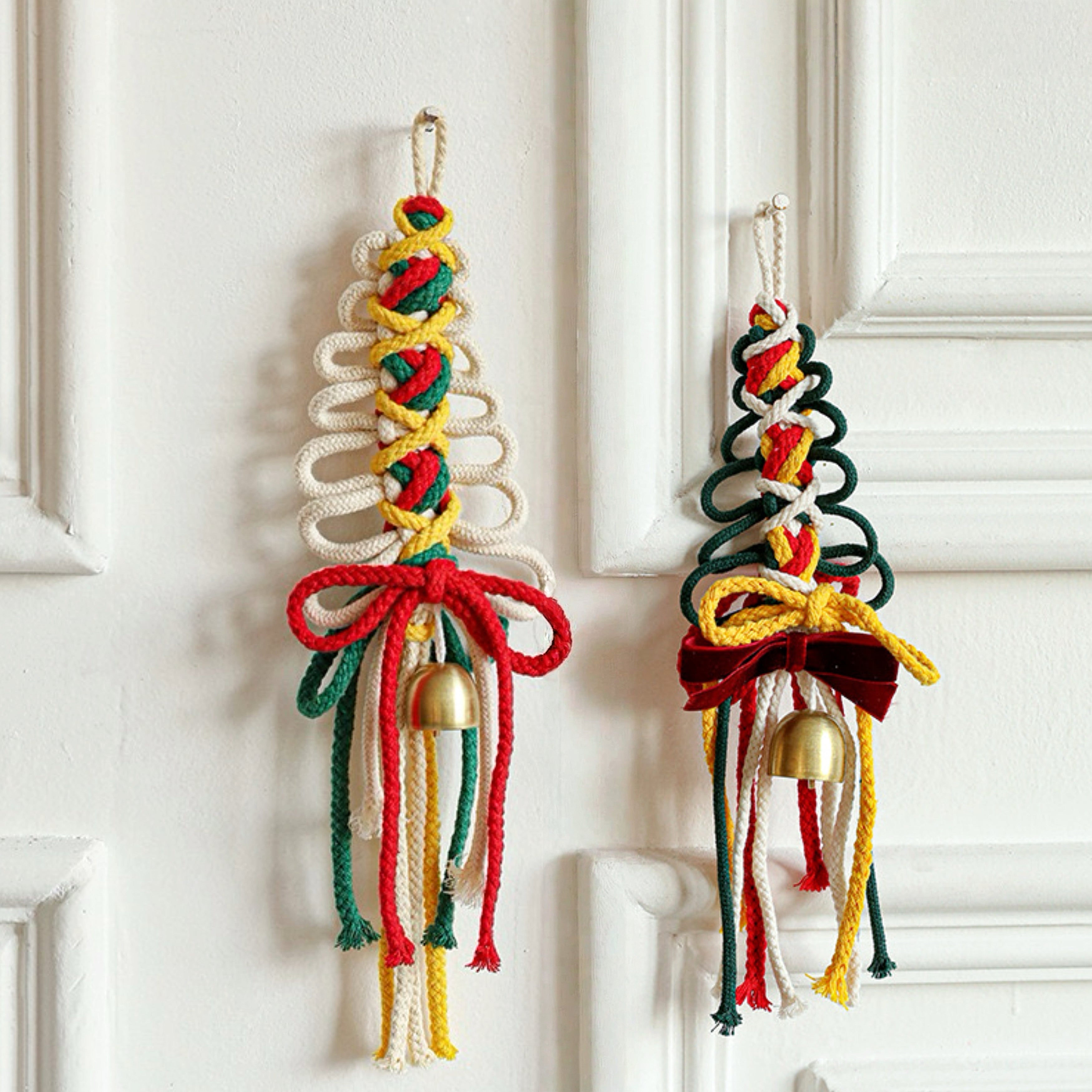 Macramé Christmas Tree Ornament