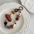 Baguette Bread Phone Charm