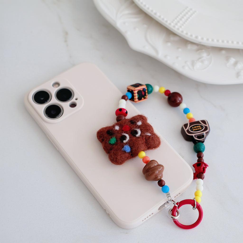 Choco Cookie Phone Charm