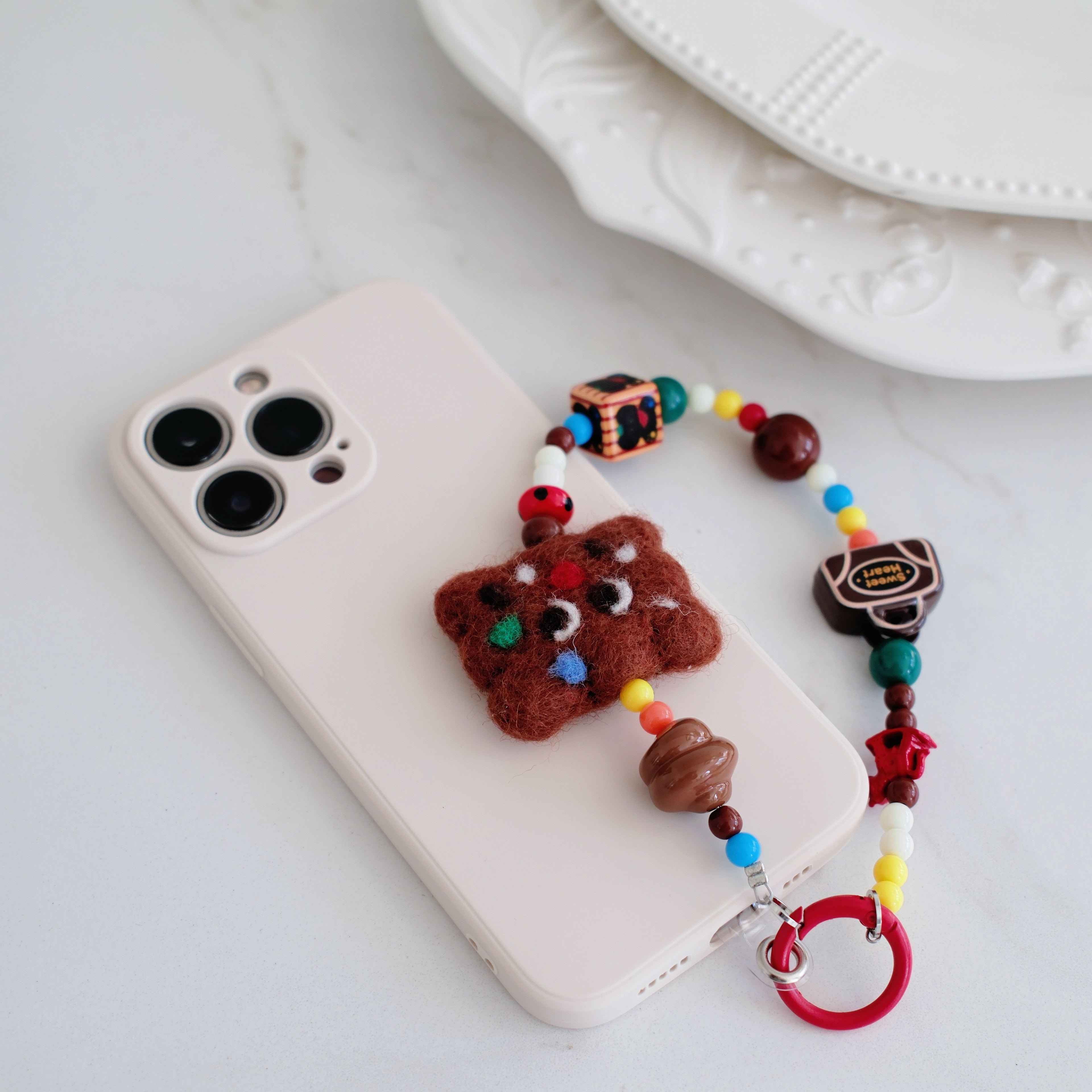 Choco Cookie Phone Charm