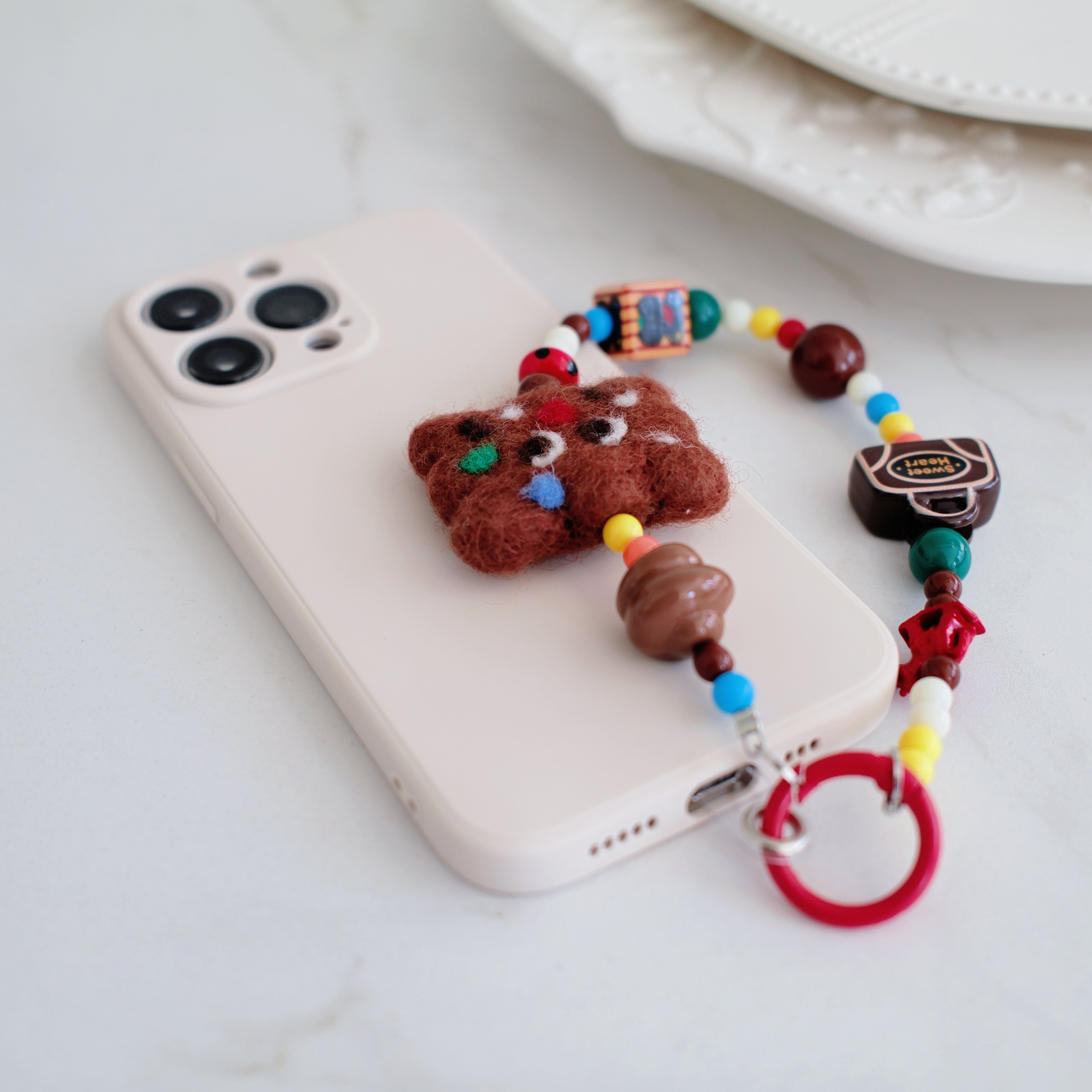 Choco Cookie Phone Charm