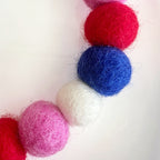 Candy Pop Wool Beads Phone Charm