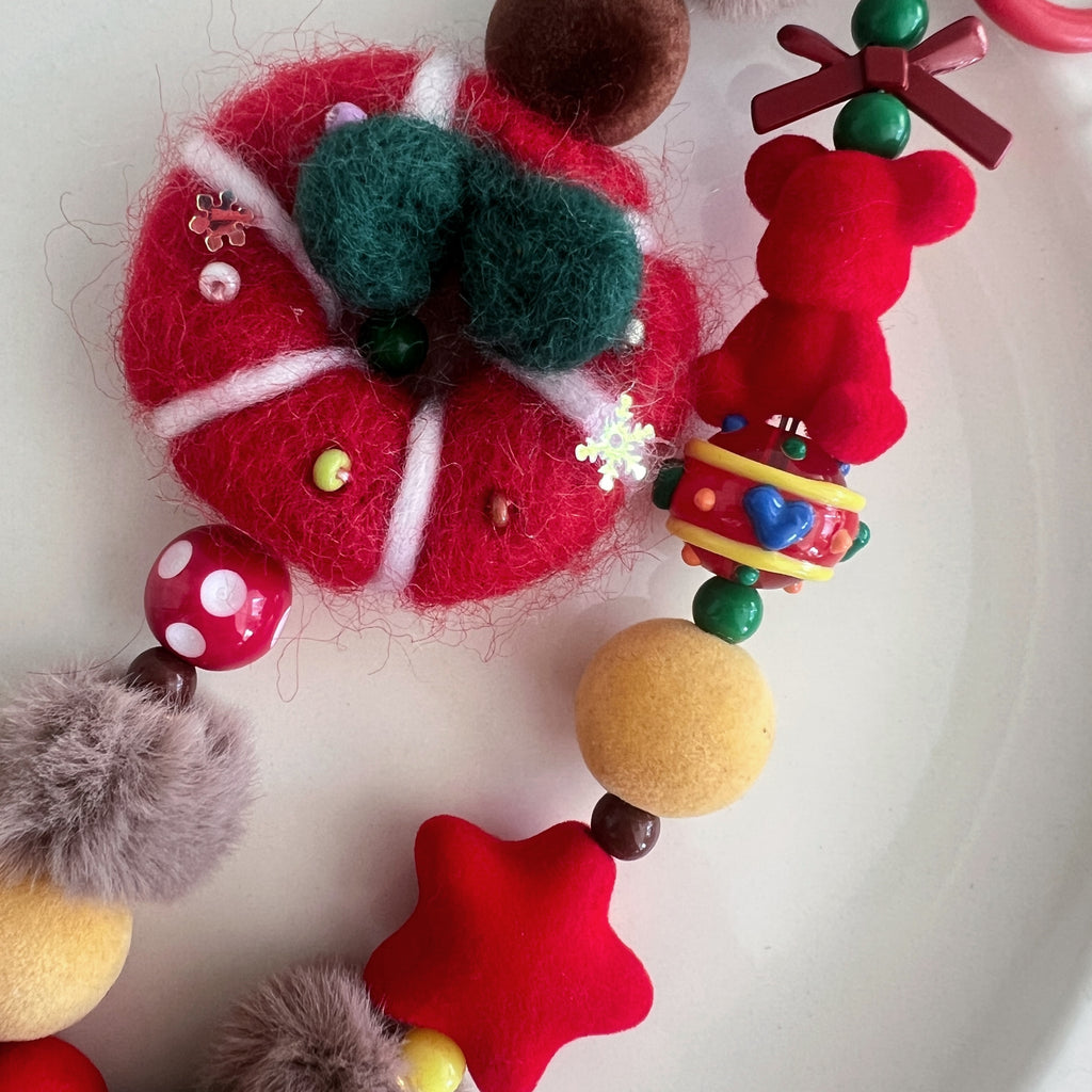 Christmas Wreath Phone Charm