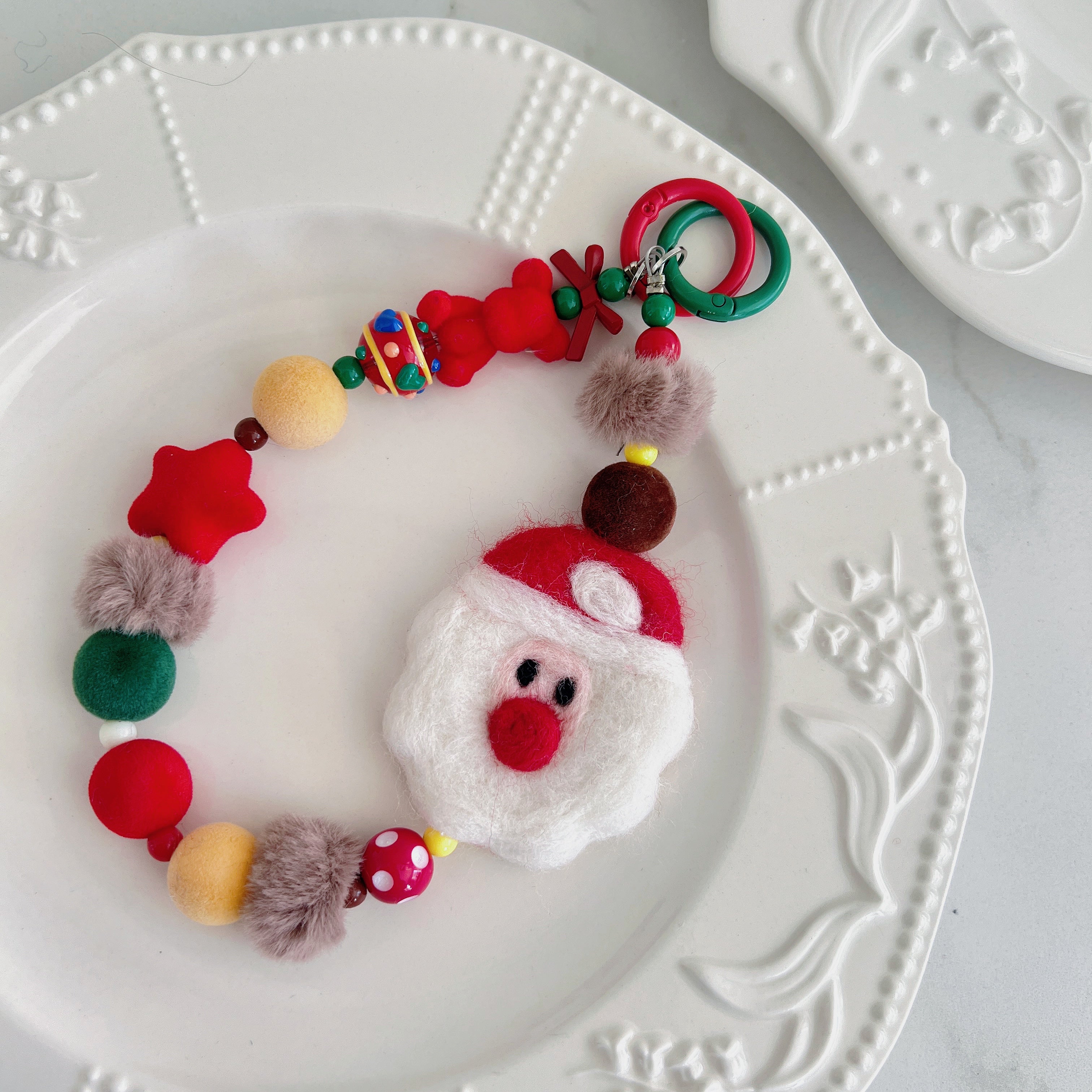 Santa Claus Phone Charm