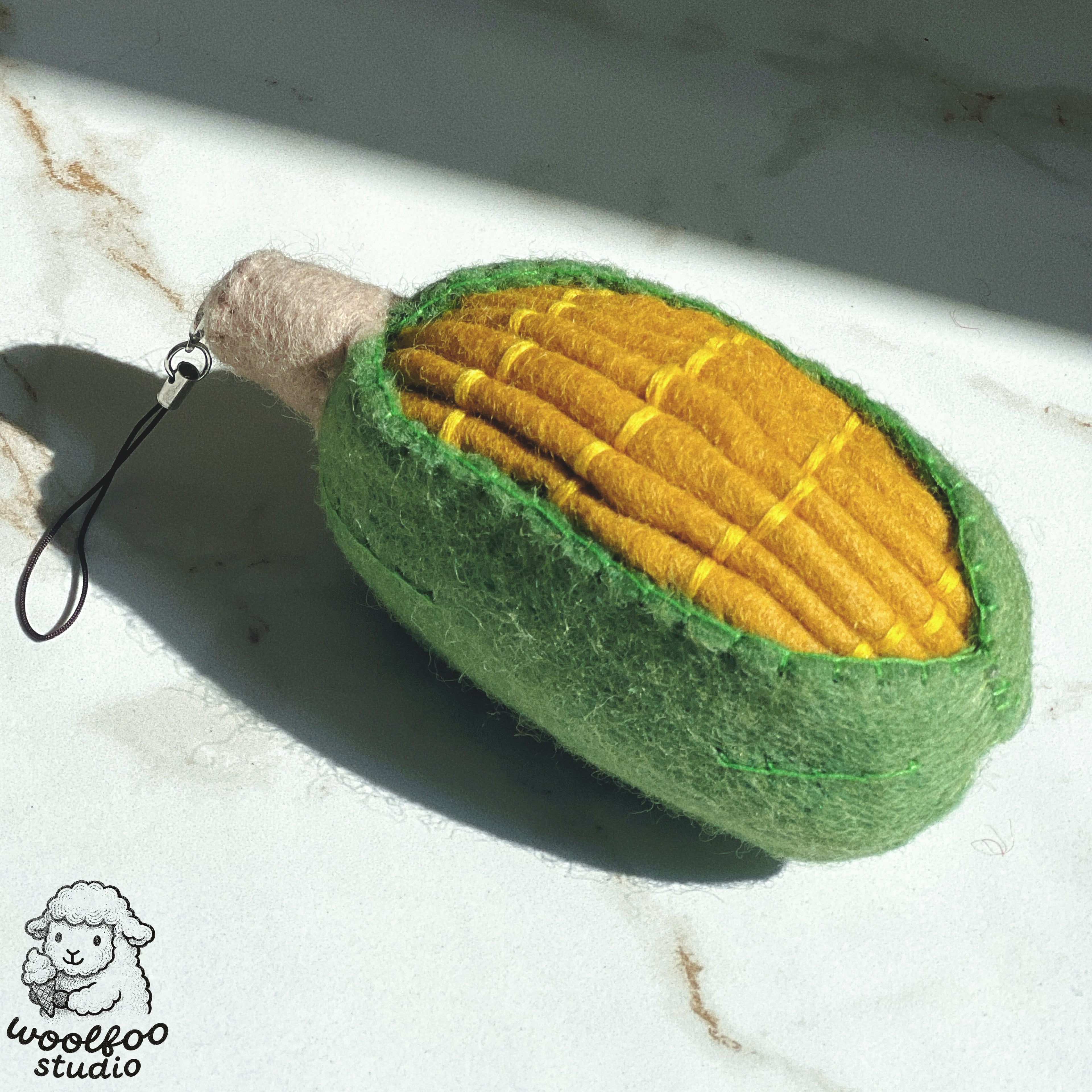 Felted Wool Corn
