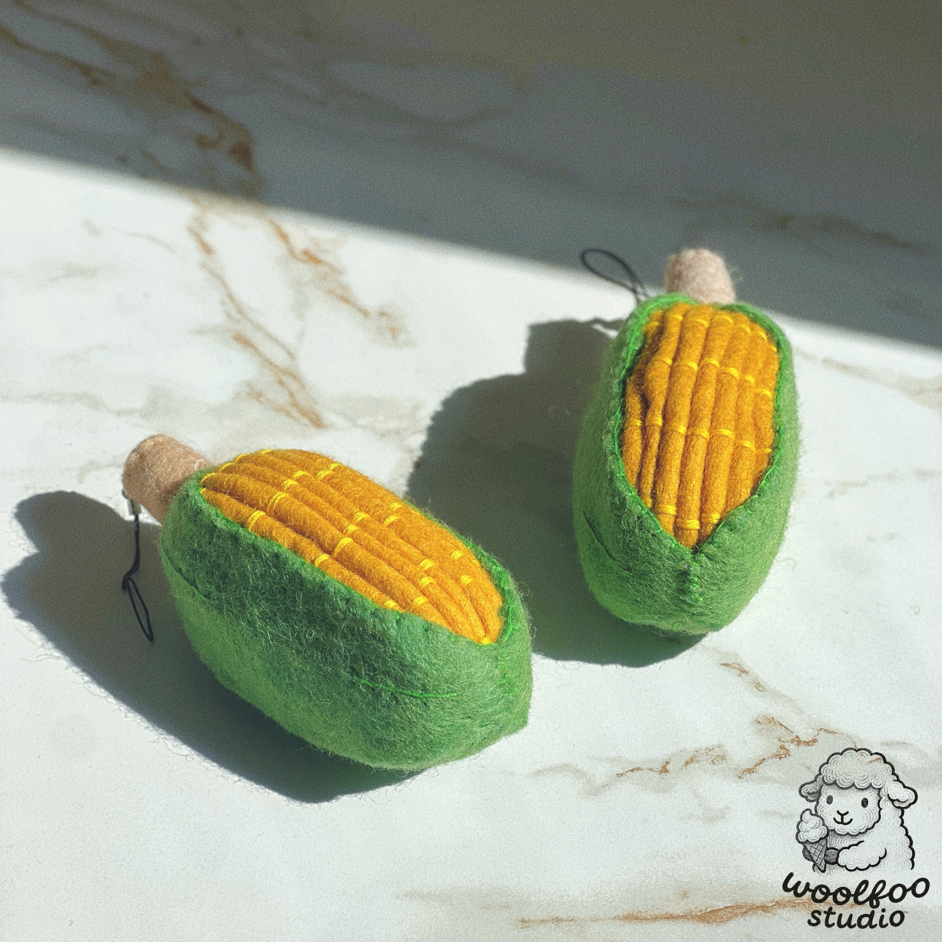 Felted Wool Corn