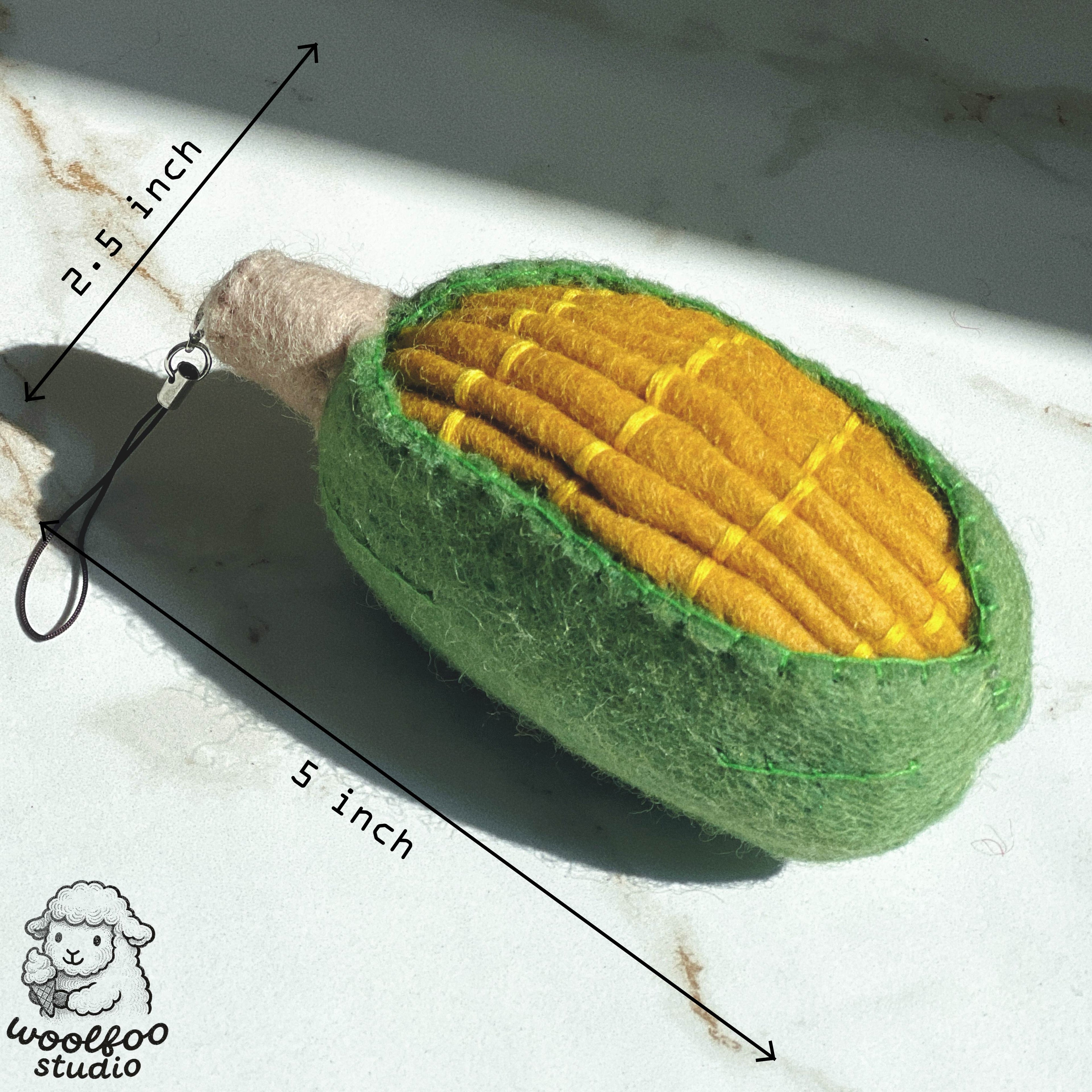 Felted Wool Corn