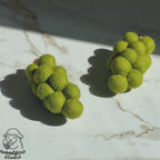 Felted Wool Green Grape