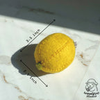 Felted Wool Lemon